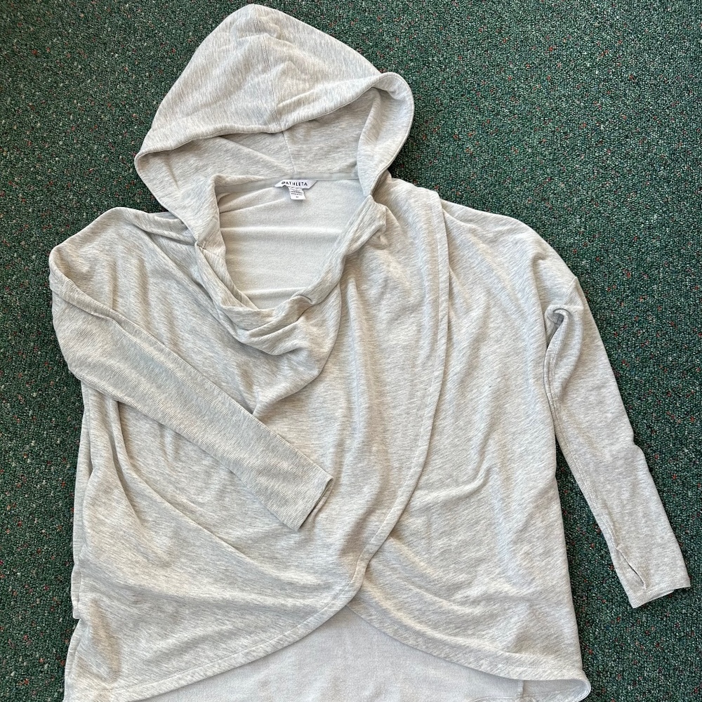 Athleta Purana Wrap Sweatshirt
